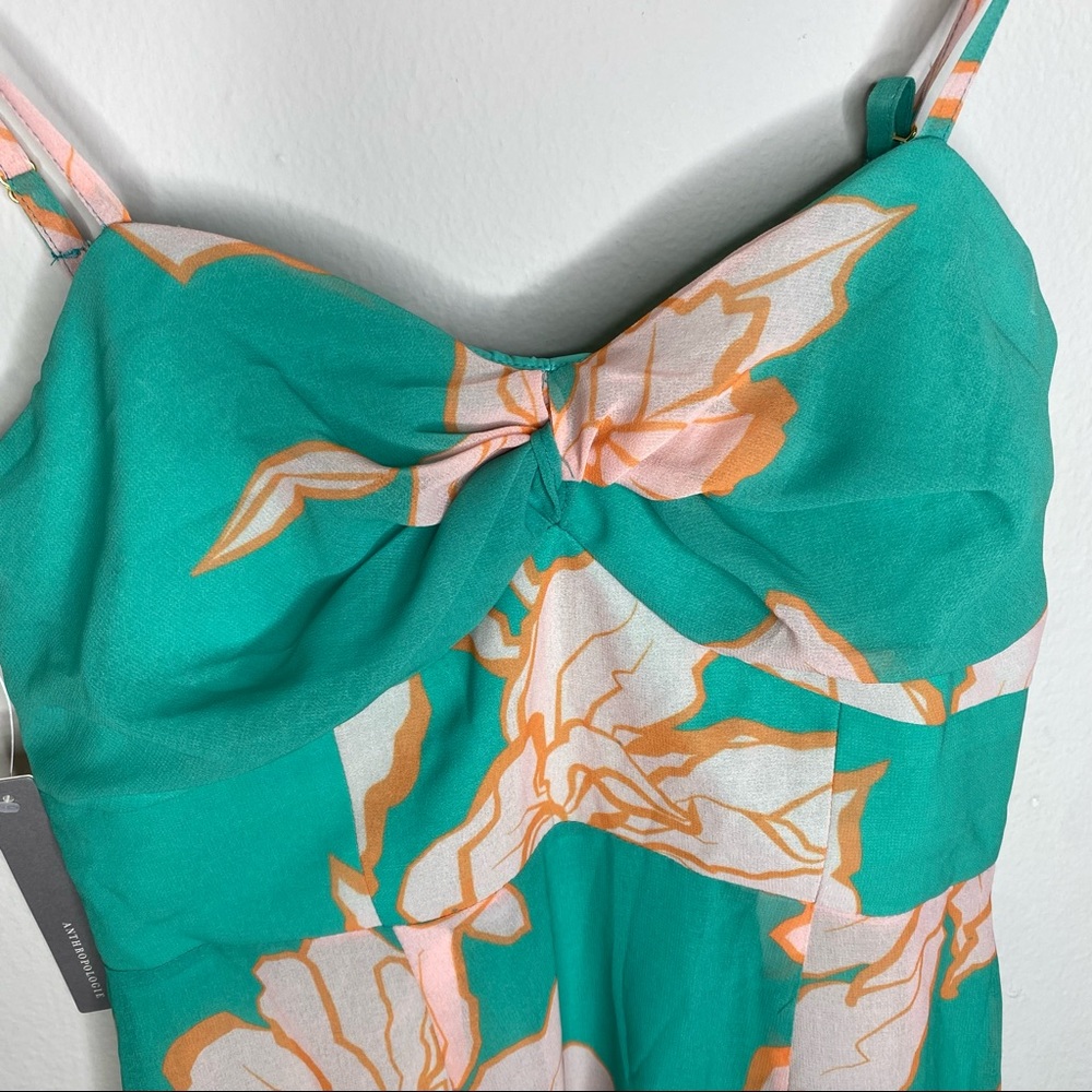 COPY - Hutch Anthropologie Floral Tiered Maxi Dress Size 2 - Picture 9 of 13